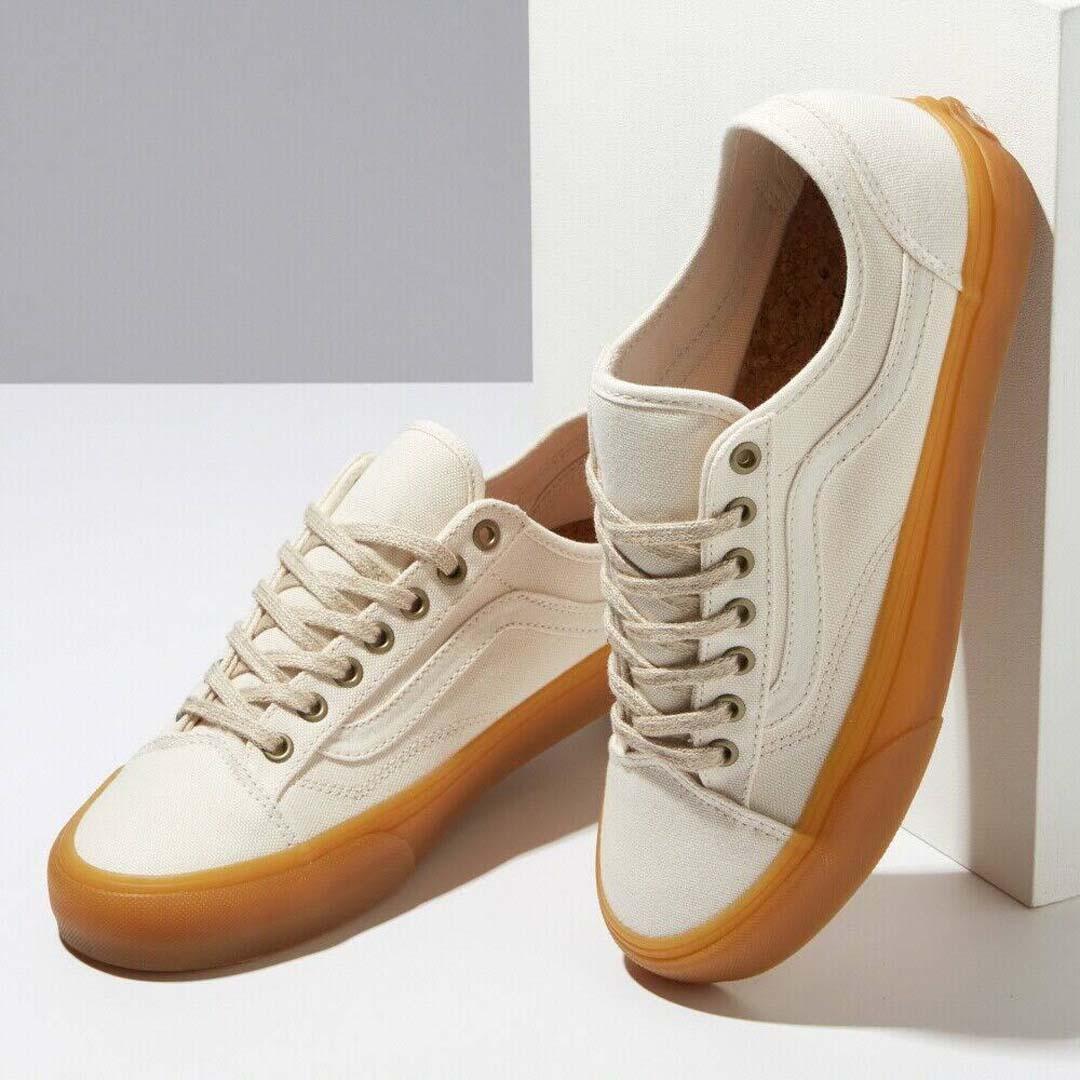 Vans Natural/Double Light Gum Eco Theory Authentic SF Shoes