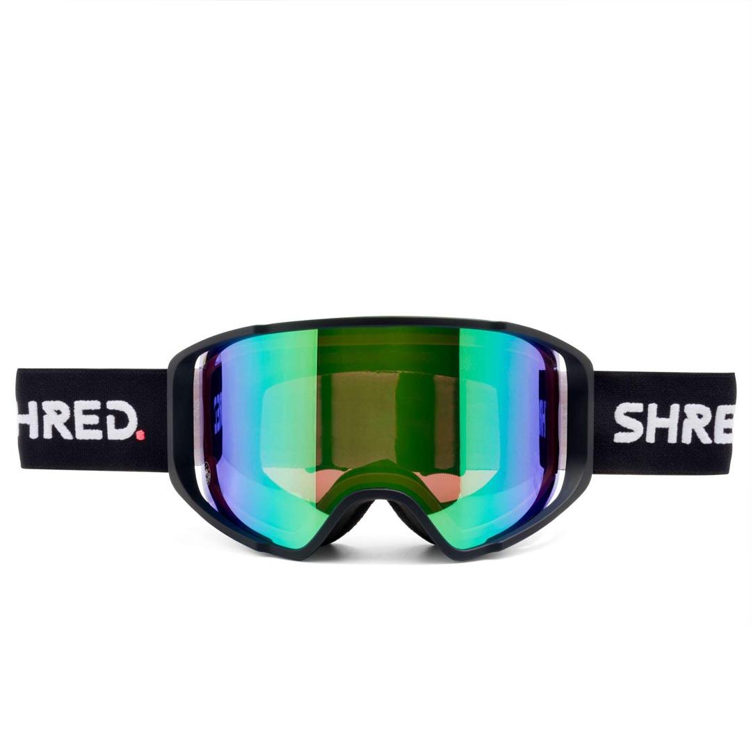 Shred Simplify+ Snow Goggles - Black / CBL Plasma Mirror+ Bonus Lens