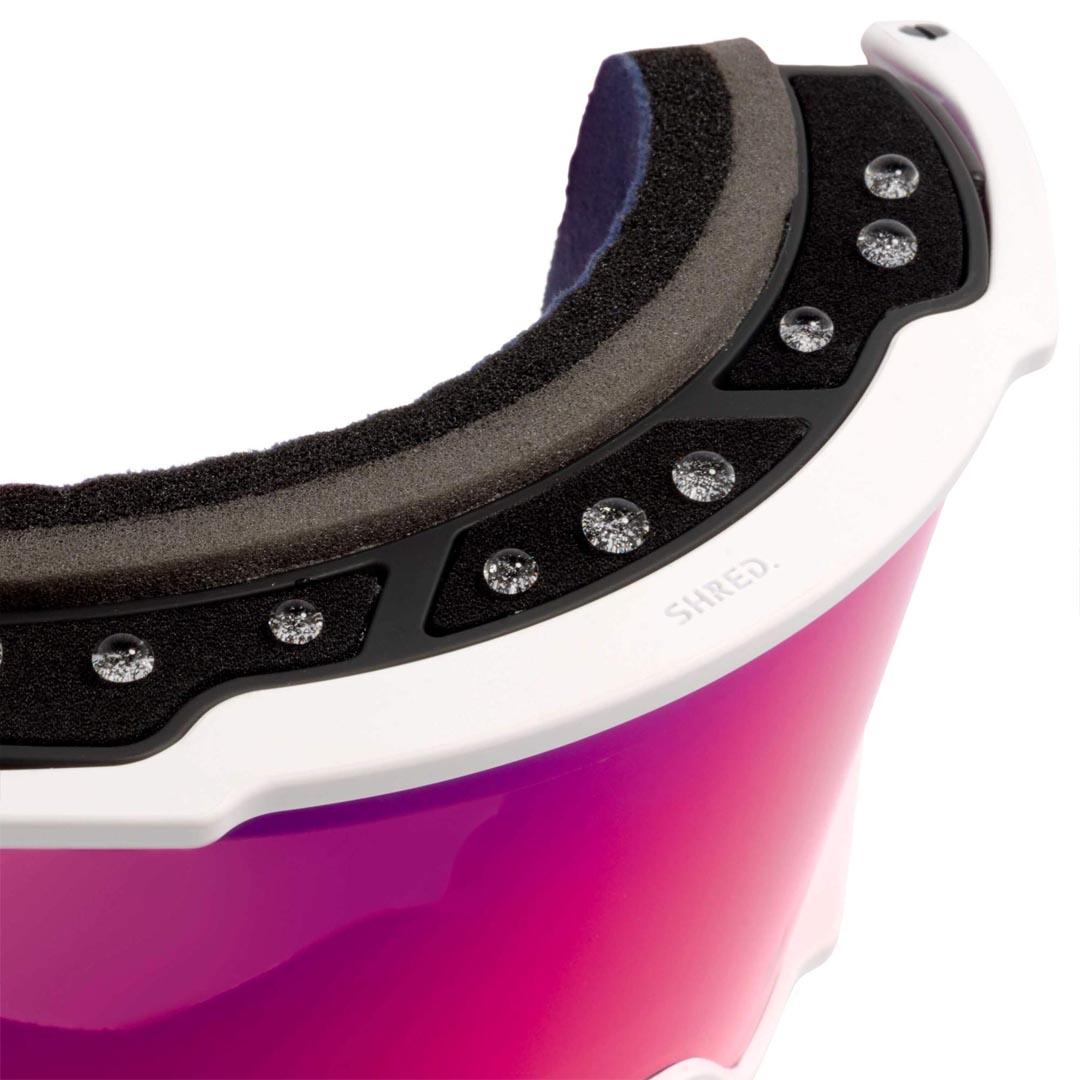Shred Simplify+ Snow Goggles - Bigshow Black / Pink CBL Blast + Bonus Lens