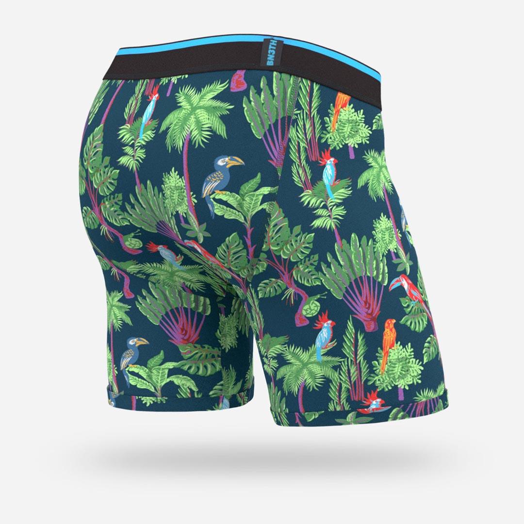 BN3TH Classic Icon Boxer Briefs - 3D Pouch Support With Tencel Fabric (Sky Blue, Size M)