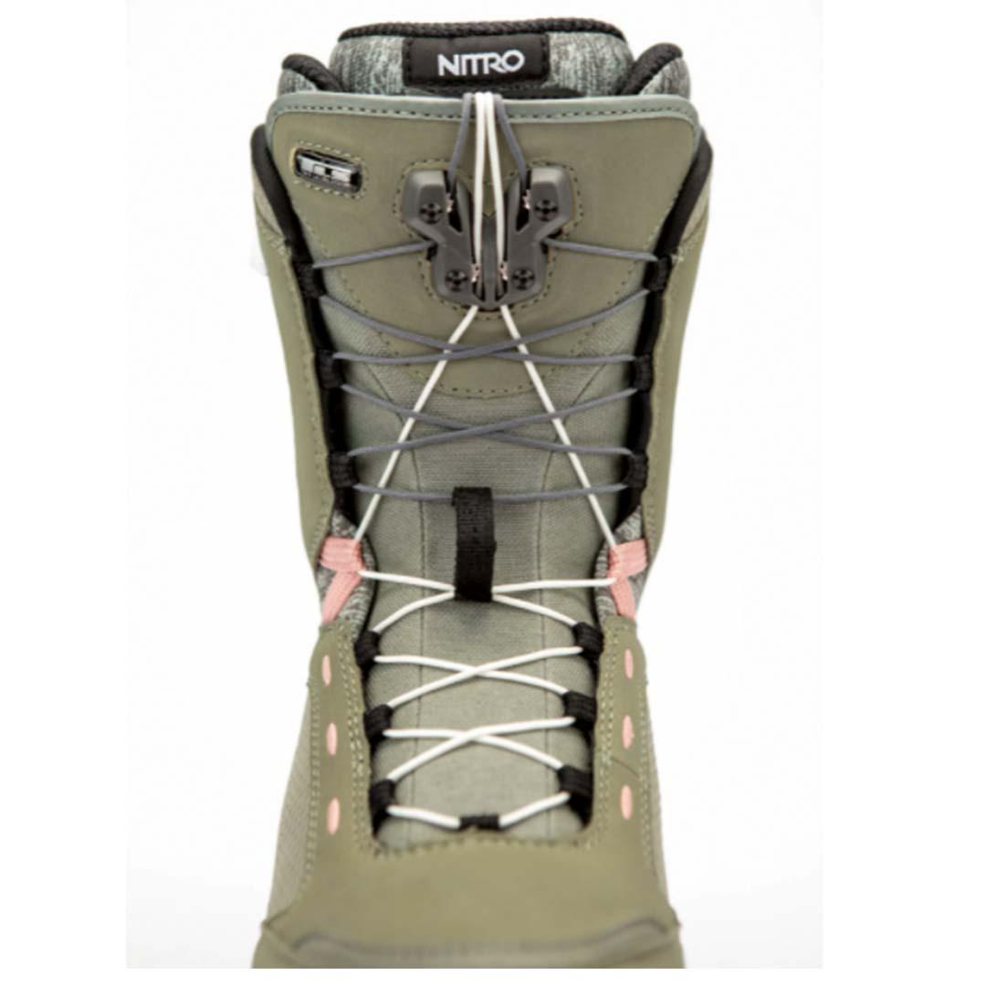 Nitro Monarch TLS Snowboard Boots Women's 2022 Gravity Grey