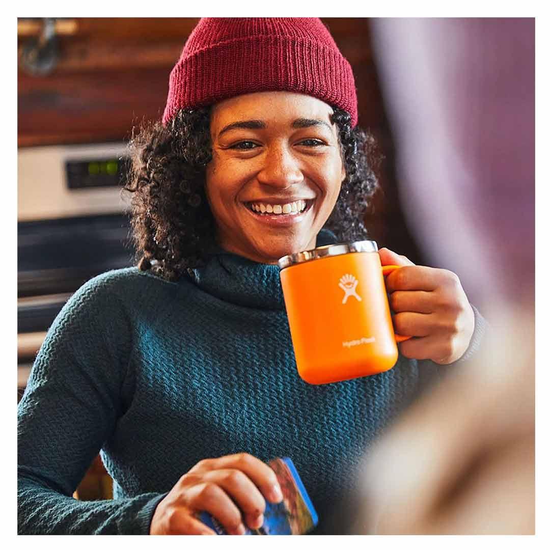 Hydro Flask 12 oz Coffee Mug Eggplant Water Bottles