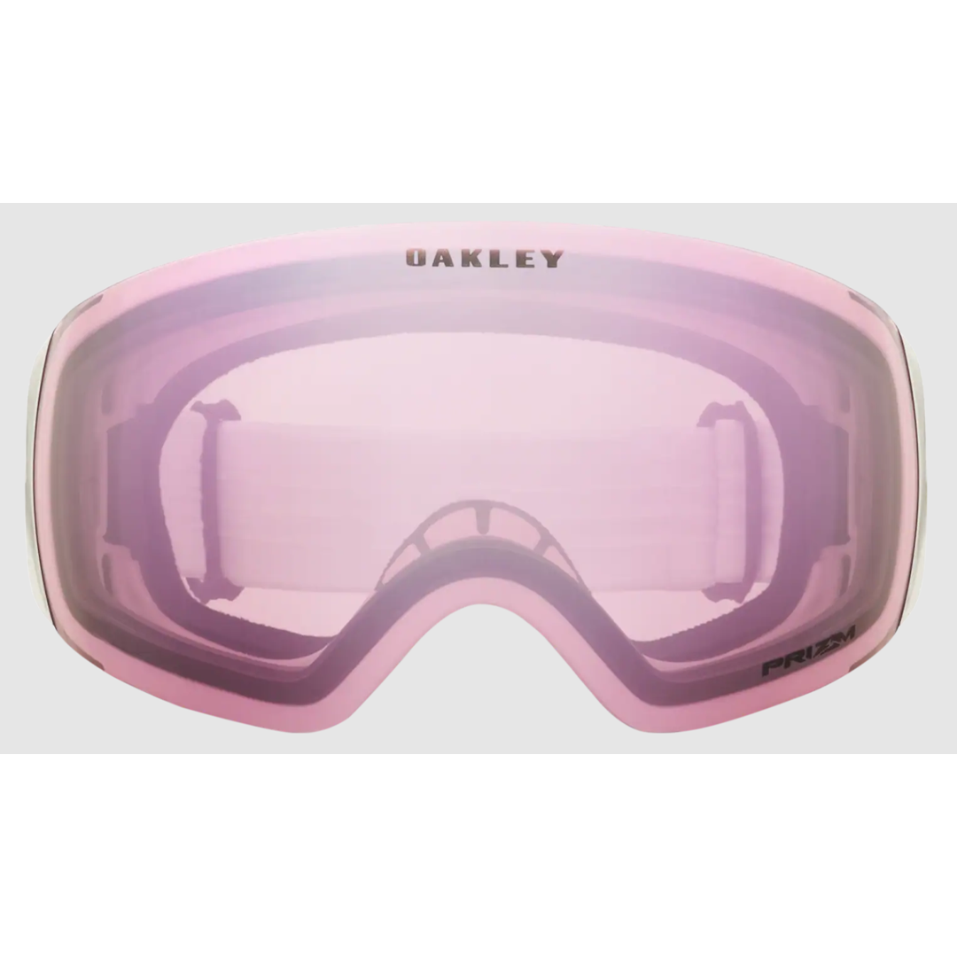 Oakley Flight Deck M Snow Goggles - Factory Piolet White / Prizm Snow Hi  Pink