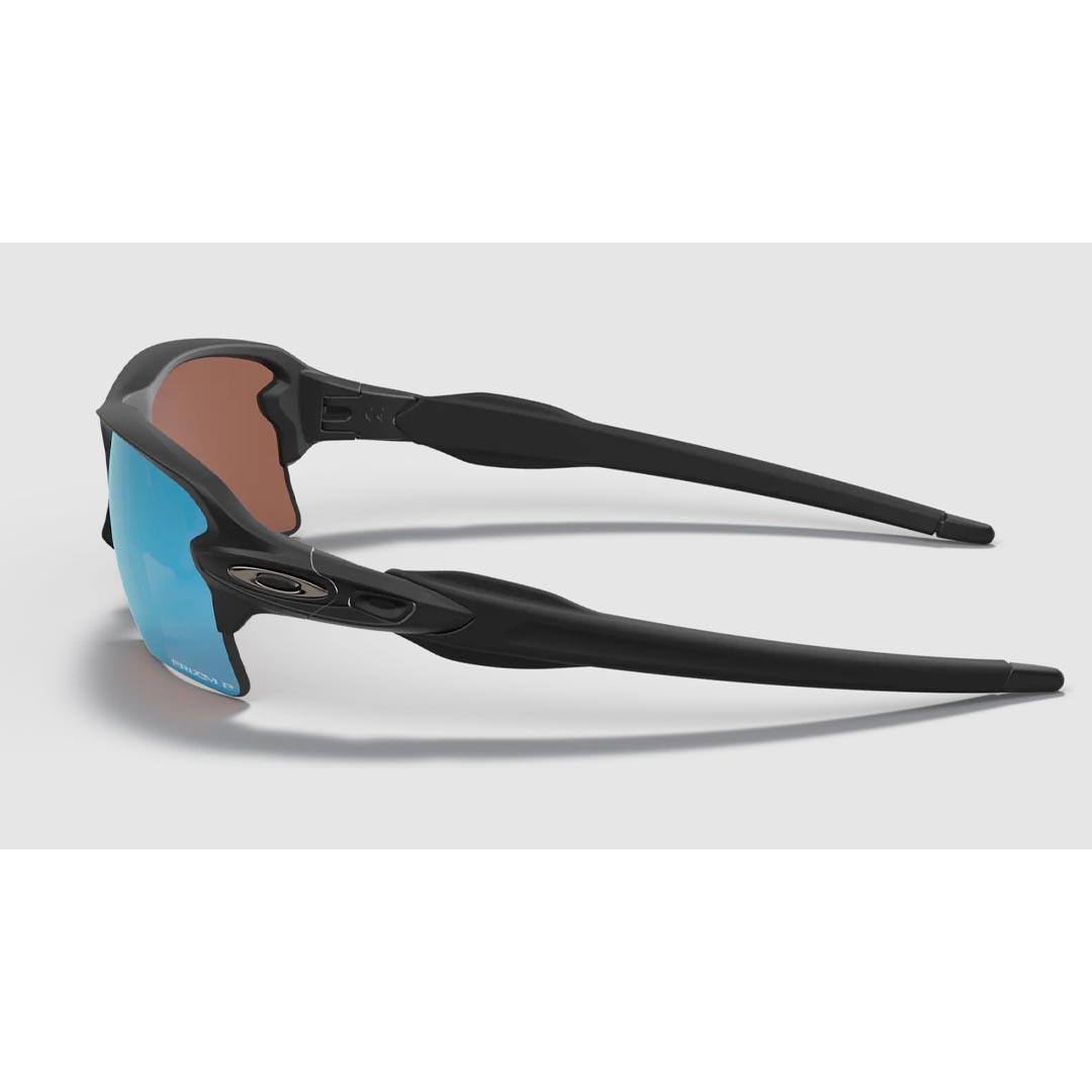 Oakley Flak  XL Matte Black/Prizm Deep Water | Polarized Sunglasses