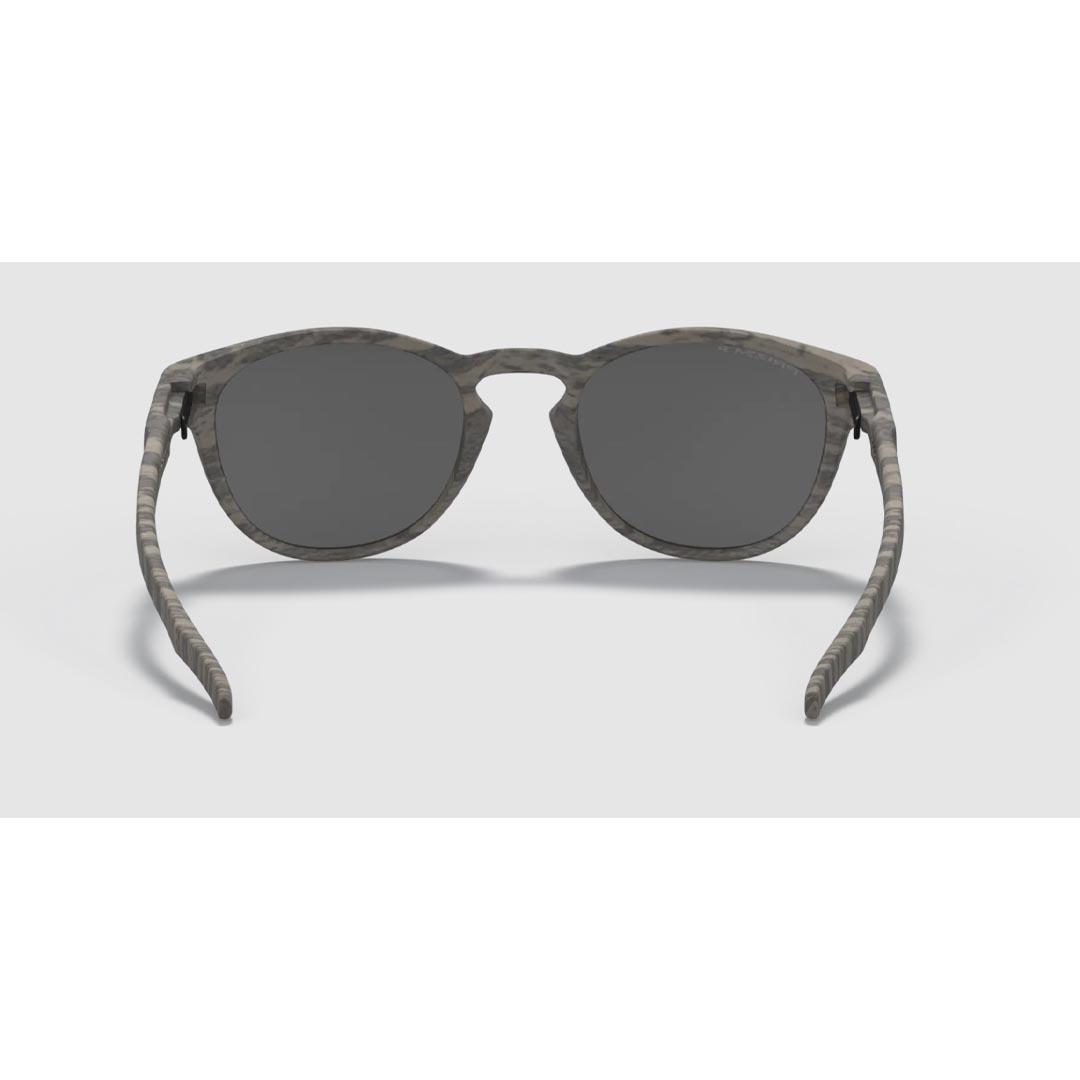 Oakley Latch Woodgrain/Prizm Black Polarized Sunglasses