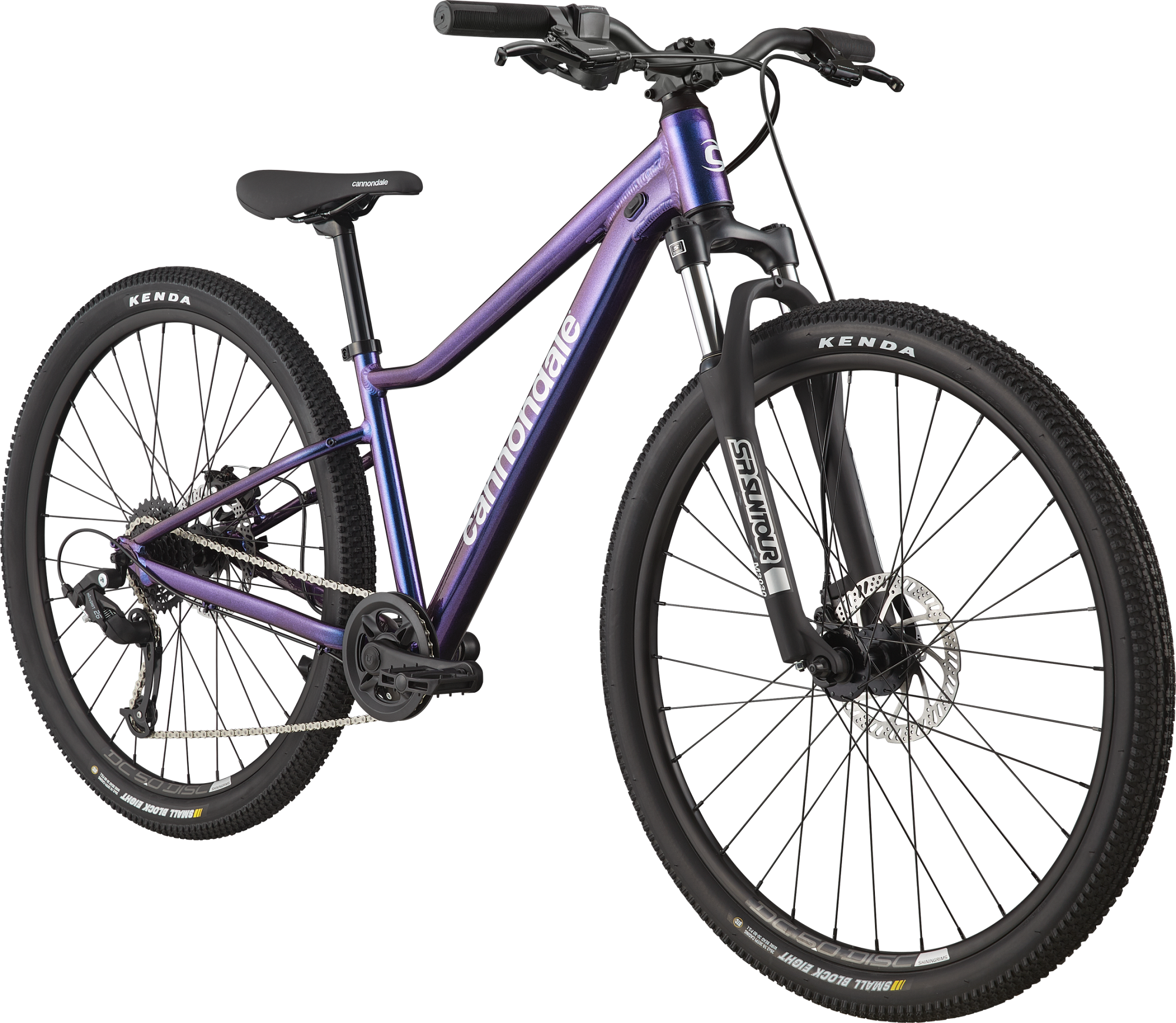 Cannondale Trail 26 Kid's Mountain Bike, Purple Haze - 2021