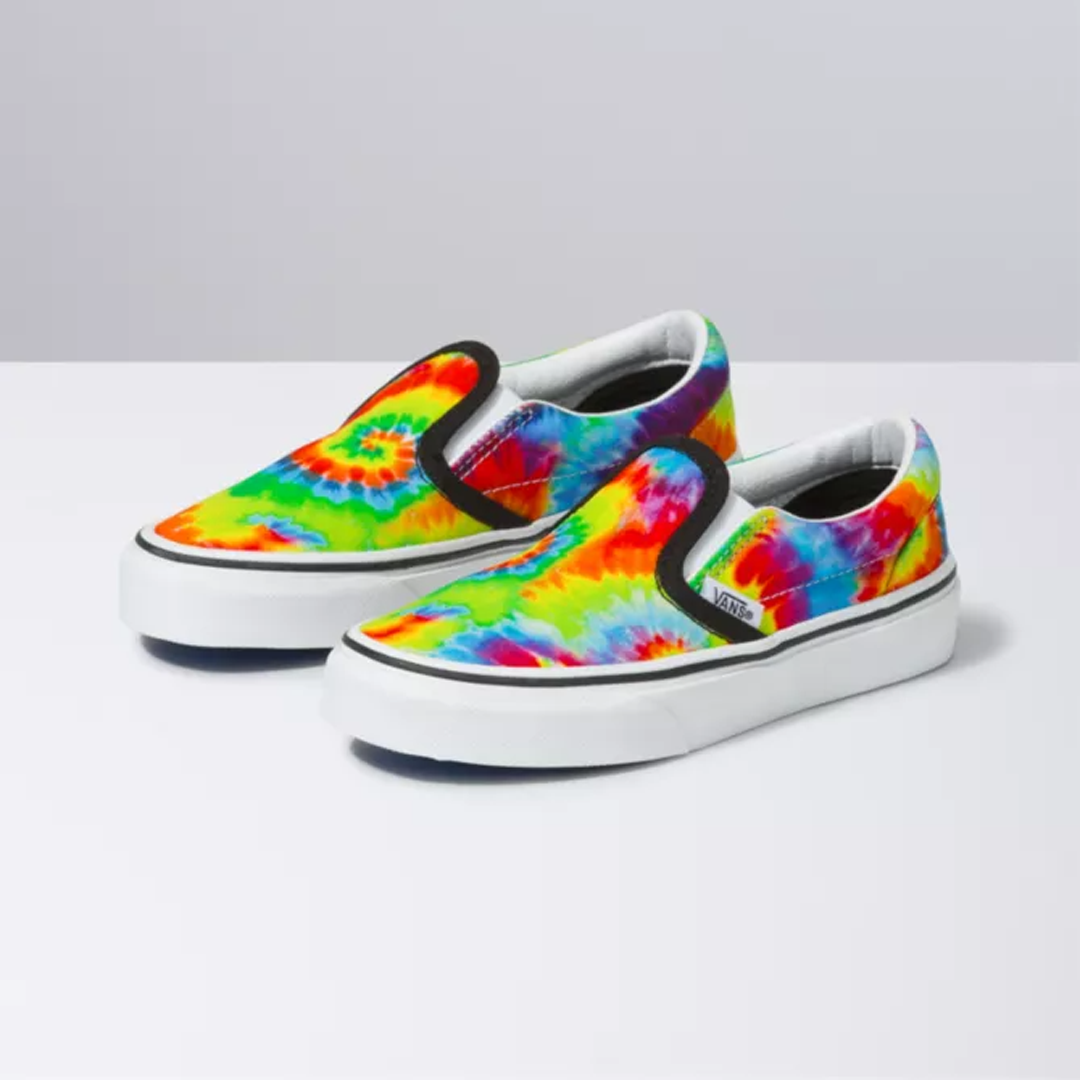 Vans kids tie dye Clearance